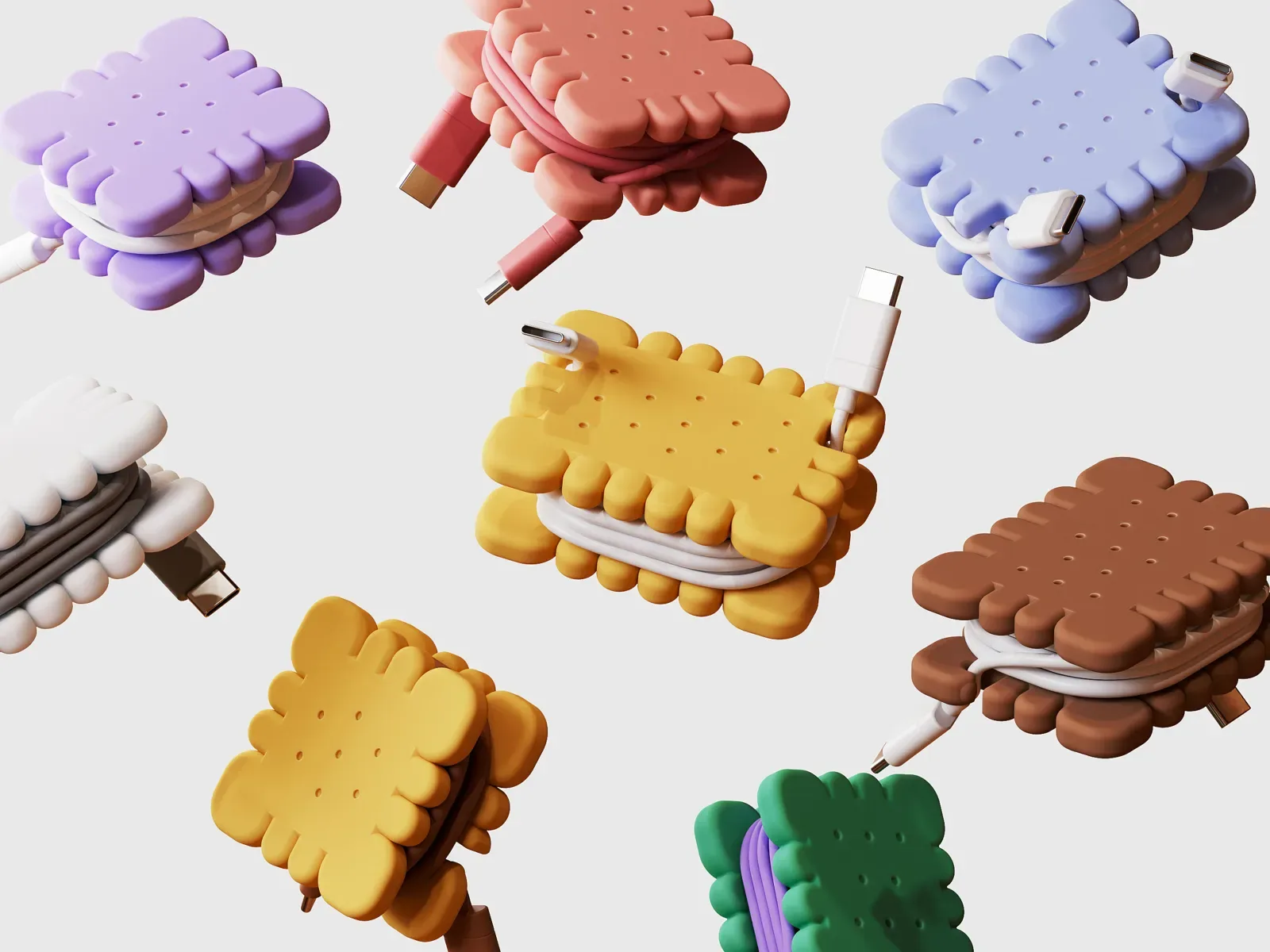 Держатель для кабеля Biscuit
