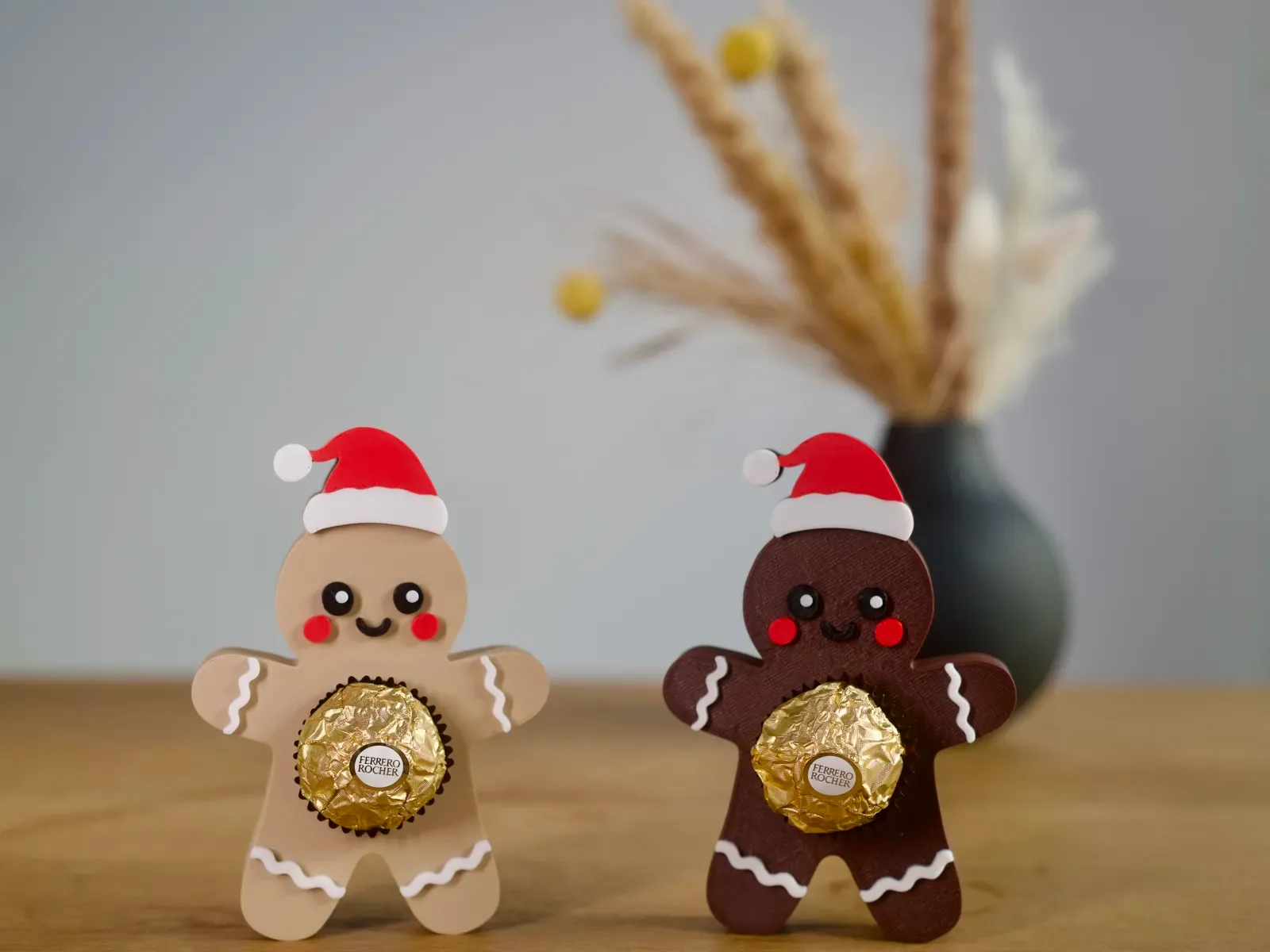 Пряничный человечек с Ferrero Rocher