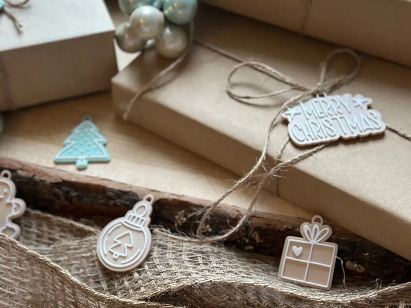 Бирки на подарки «Merry Christmas» — фото 2