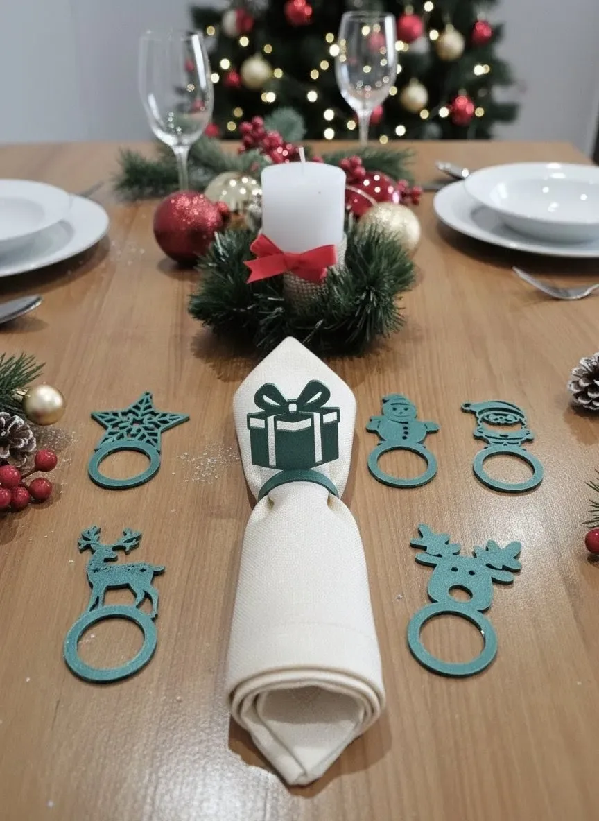 Кольца для салфеток, 6 шт