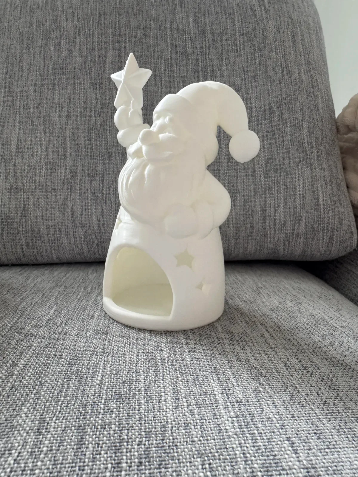Новогодние фигурки-подсвечники, 3 шт
